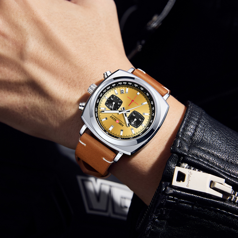 2026 Nieuwe Vierkante Horloges - Suede Strap Watch recensie en prijs