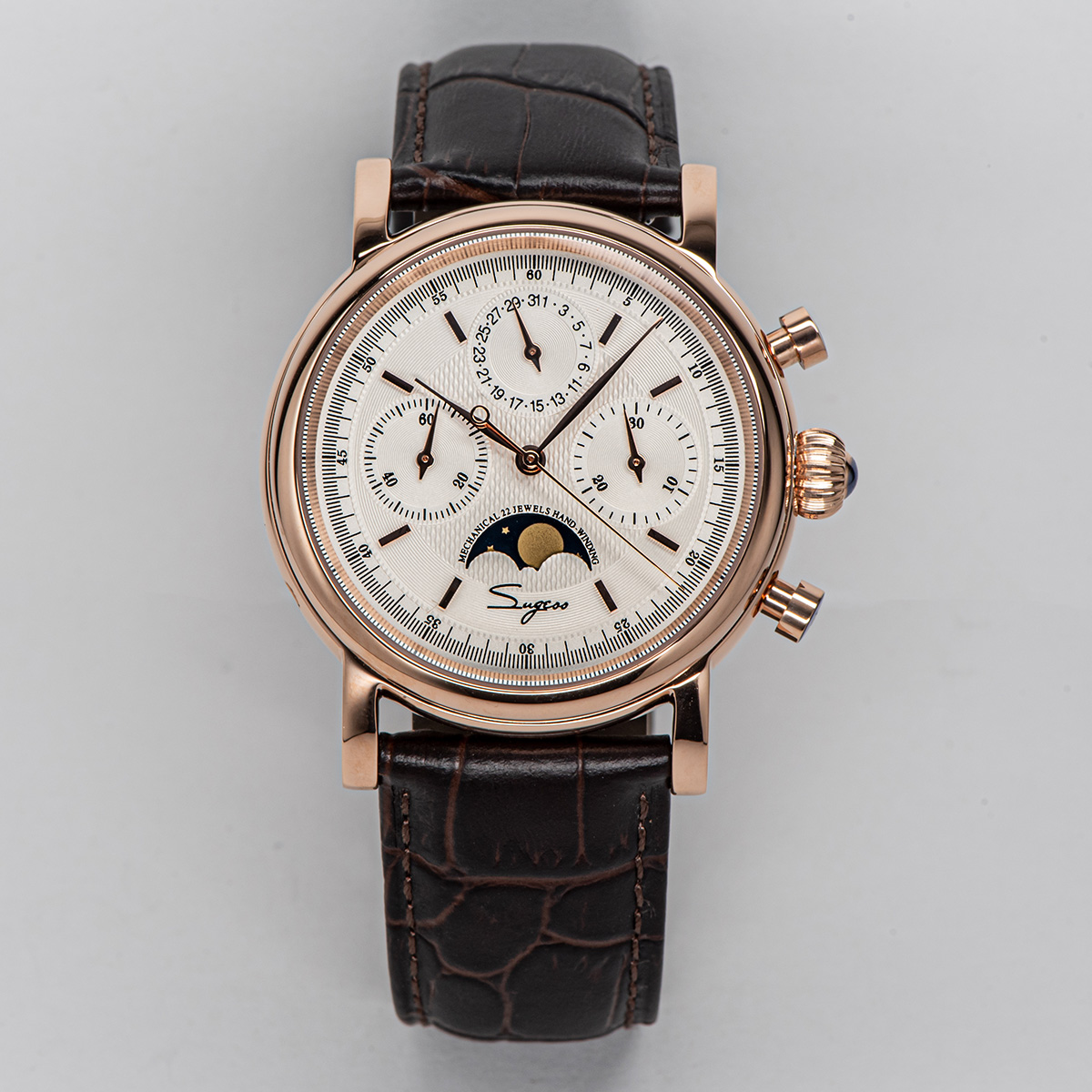 Sugess Pilot Chronograaf Mecha - Seiko Watch Presage recensie en prijs