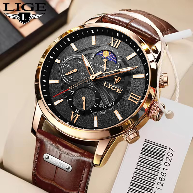 Heren Horloges LUIK Topmerk Lu - Suede Strap Watch recensie en prijs
